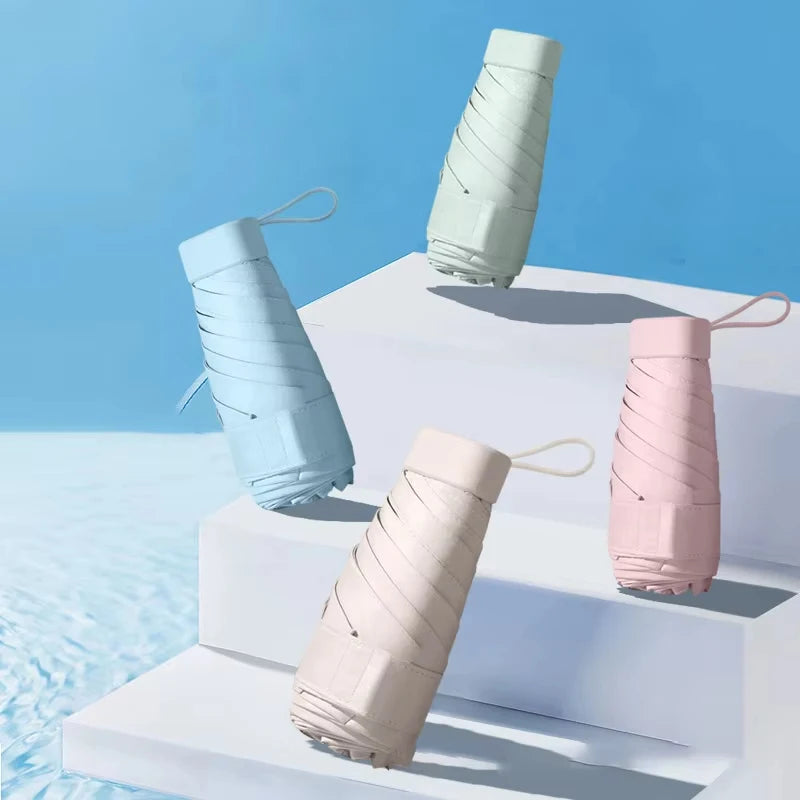 nuvia shade – Kompakter Sonnenschirm mit UV-Schutz für Sonne & Regen